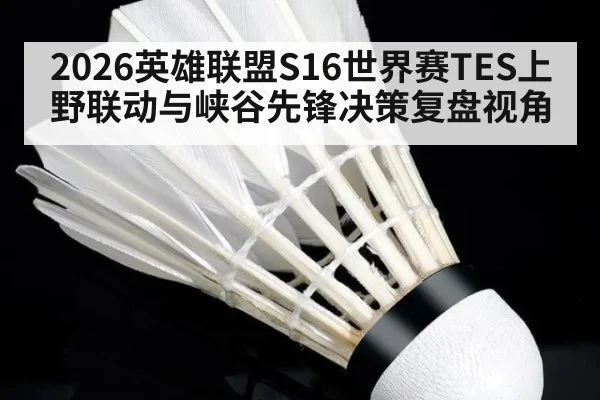2026英雄联盟S16世界赛TES上野联动与峡谷先锋决策复盘视角